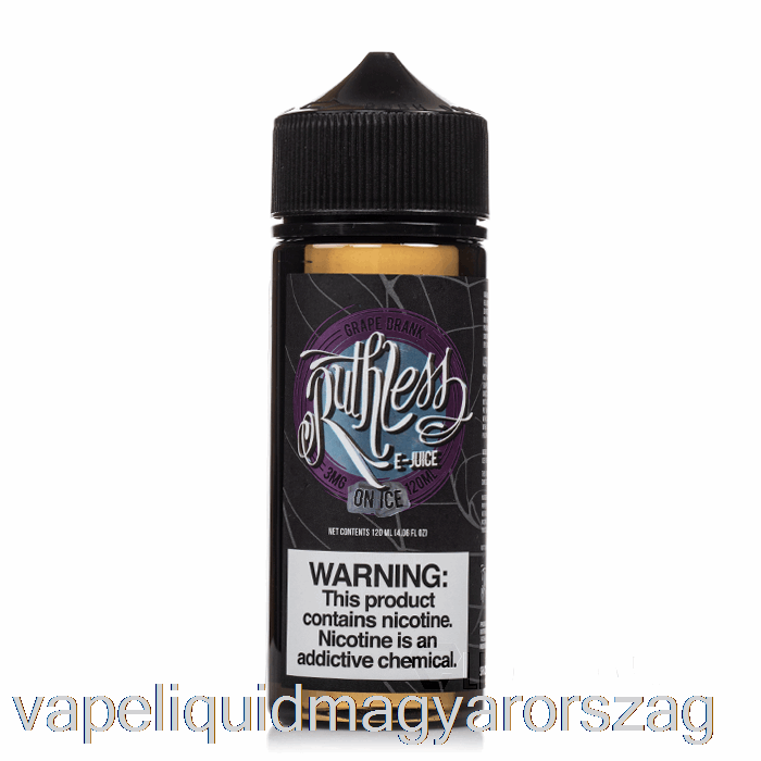 Jégen Ivott Szőlő - Könyörtelen Gőz - 120ml 3mg Vape Folyadék